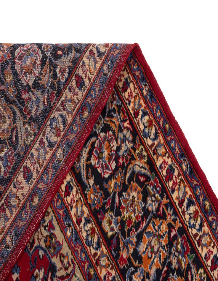 Detail image of 9' 5 x 12' 9 Mashad Wool Rug