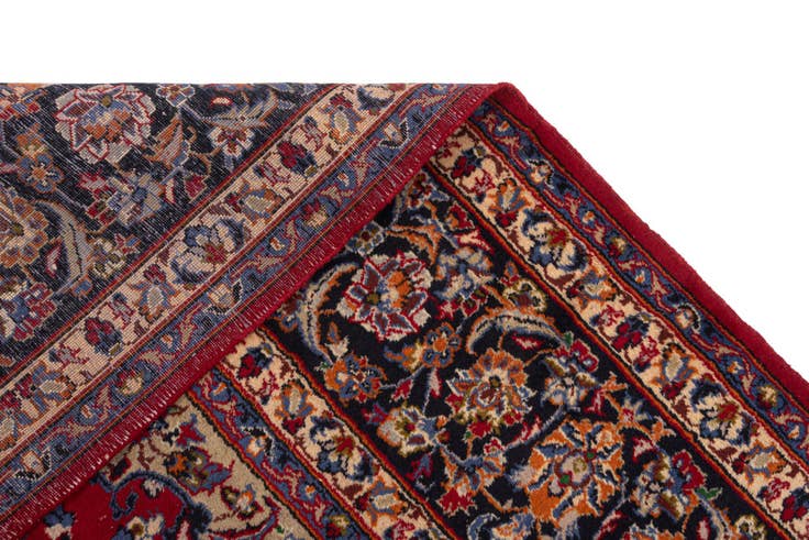 Detail image of 9' 5 x 12' 9 Mashad Wool Rug