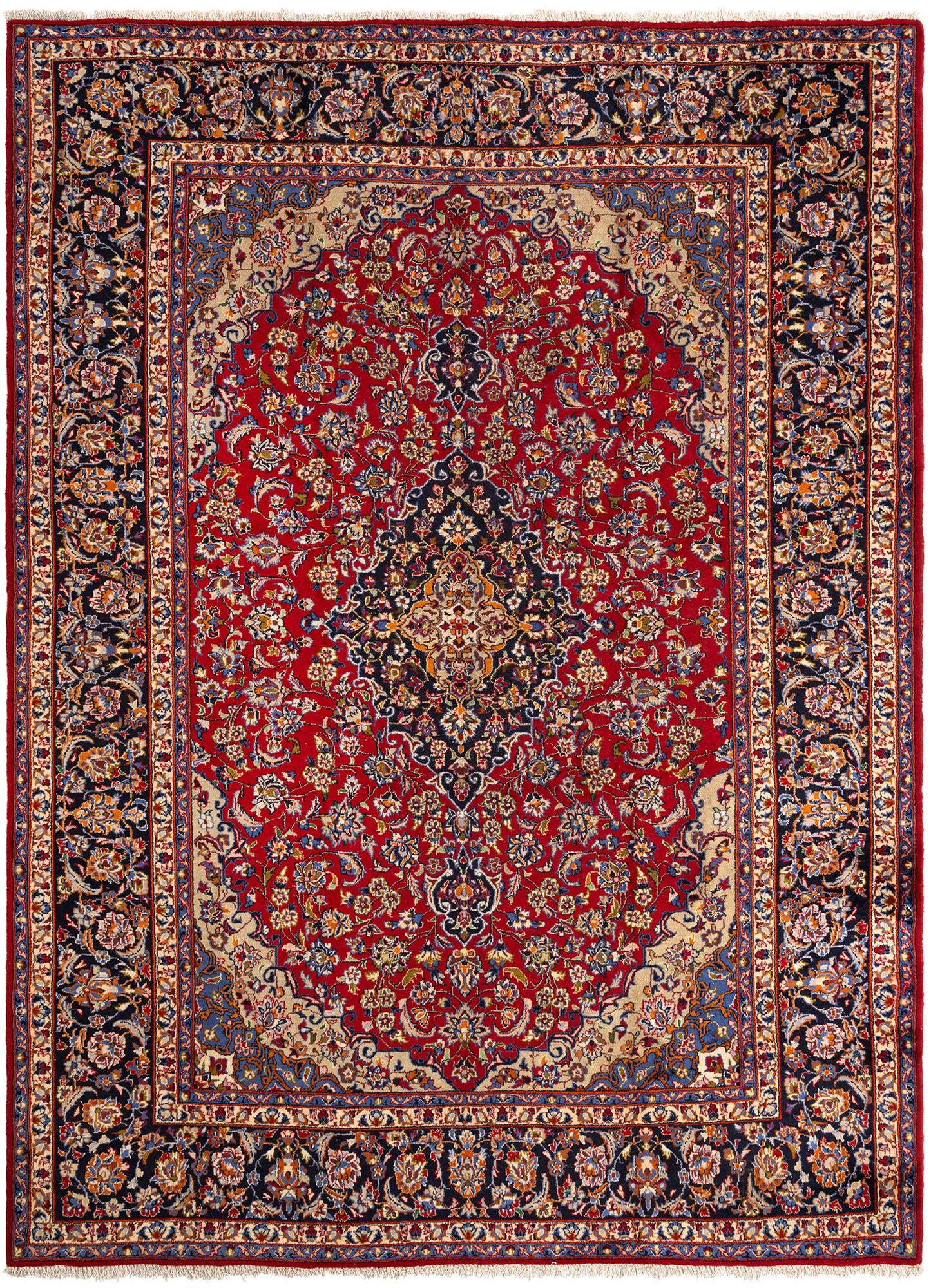 9' 5 x 12' 9 Mashad Wool Rug