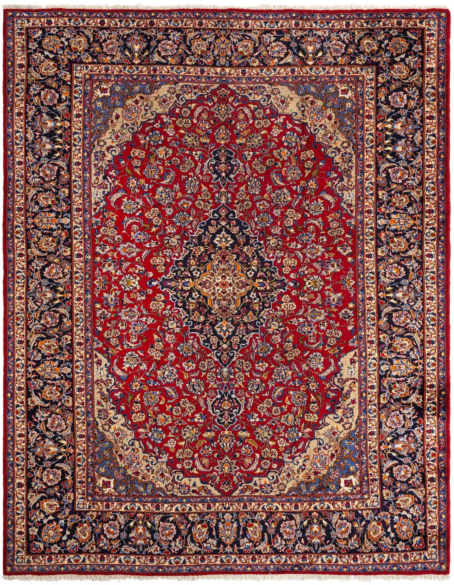 9' 5 x 12' 9 Mashad Wool Rug