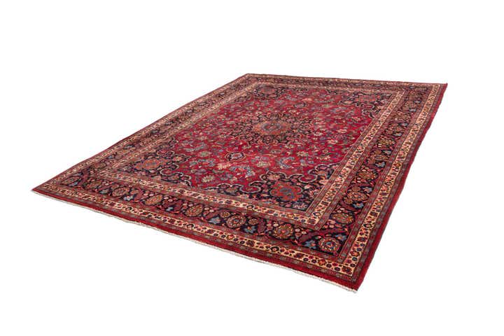 10' 2 x 13' 1 Mashad Wool Rug