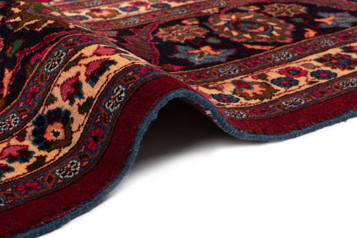 Detail image of 10' 2 x 13' 1 Mashad Wool Rug