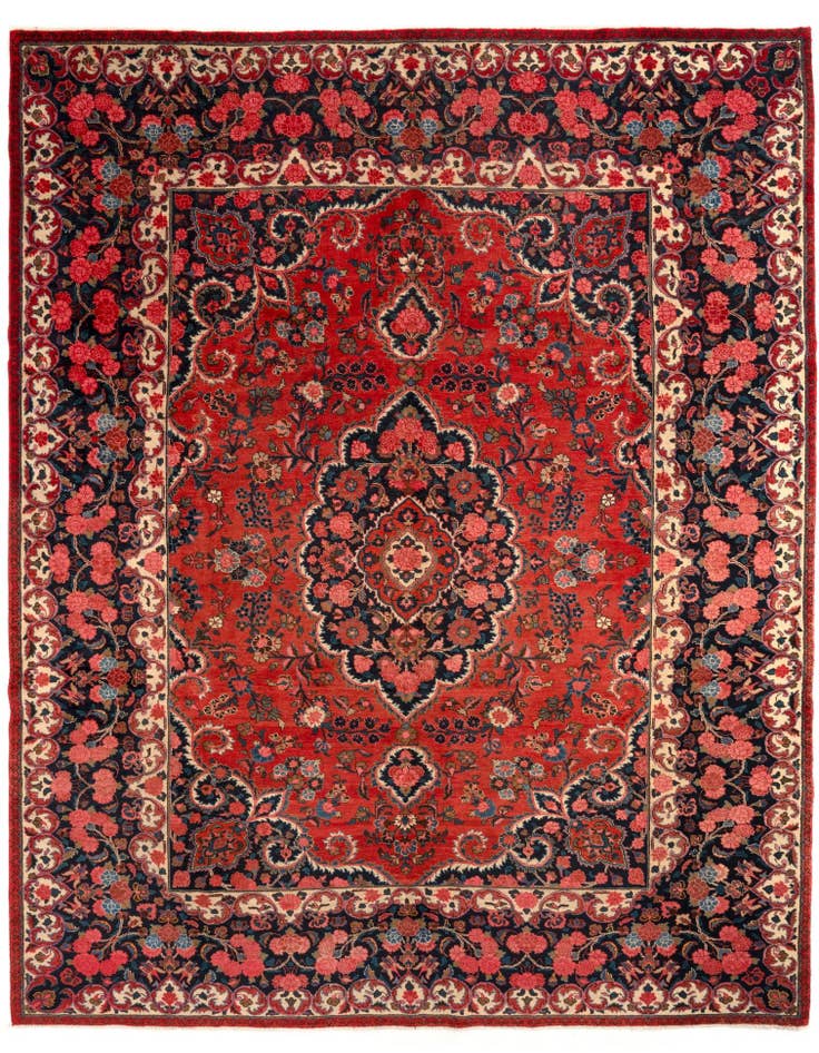 Detail image of 10' 2 x 13' 9 Mashad Wool Rug
