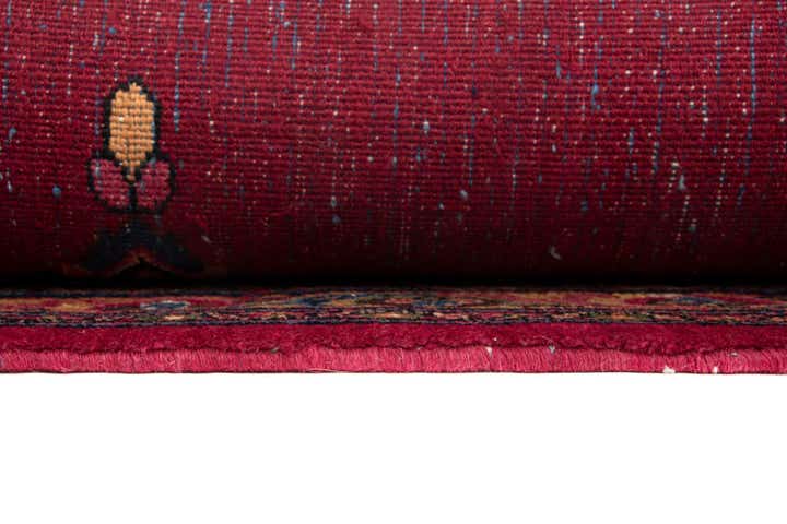 10' 6 x 13' 7 Hand Knotted Mashad Persian Wool Rug