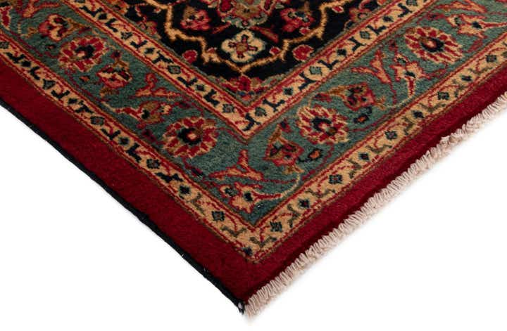 10' 1 x 12' 6 Hand Knotted Mashad Persian Wool Rug