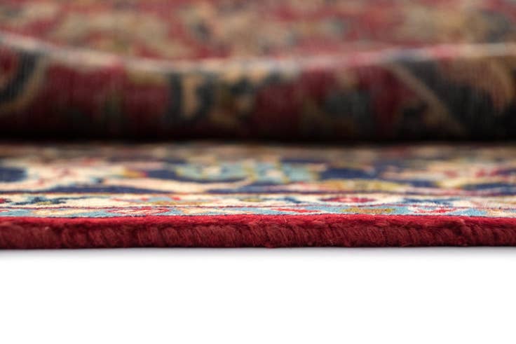 Detail image of 7' 11 x 11' 6 Hand Knotted Mashad Persian Wool Rug