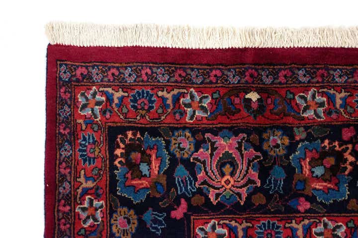 8' 2 x 11' 8 Hand Knotted Mashad Persian Wool Rug