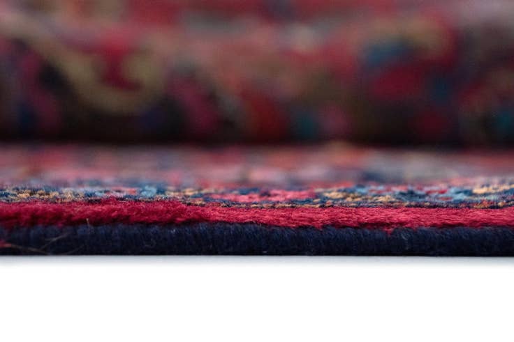 Detail image of 8' 2 x 11' 8 Hand Knotted Mashad Persian Wool Rug