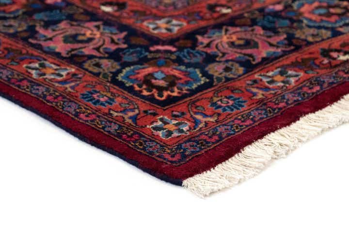 8' 2 x 11' 8 Hand Knotted Mashad Persian Wool Rug