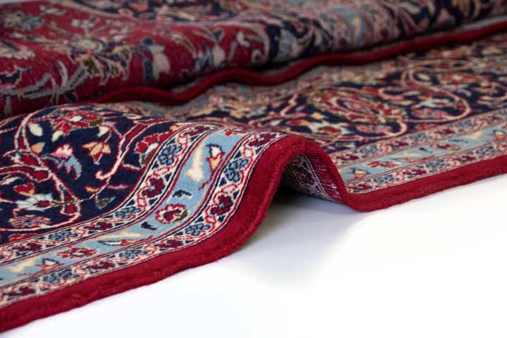 9' 9 x 13' 3 Hand Knotted Mashad Persian Wool Rug