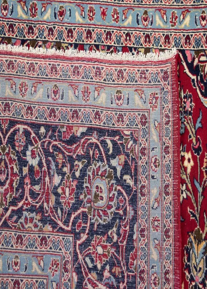 9' 9 x 13' 3 Hand Knotted Mashad Persian Wool Rug