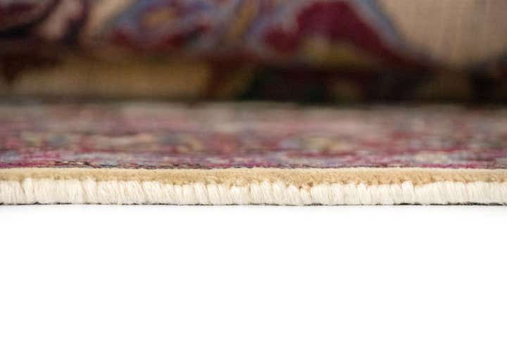 8' 1 x 11' 6 Hand Knotted Mashad Persian Wool Rug