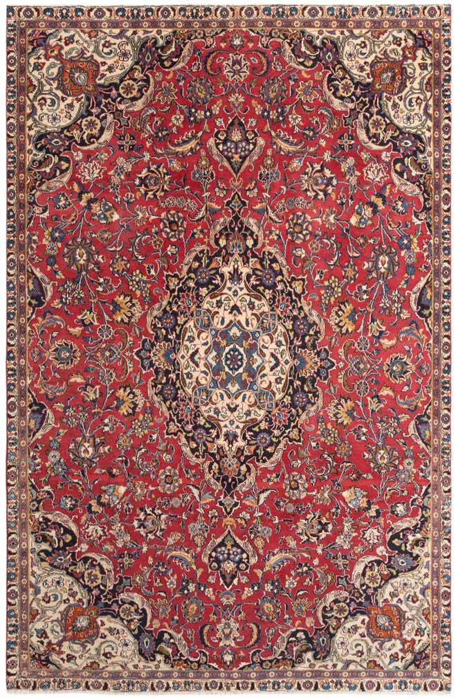 7' 2 x 10' 10 Mashad Rug