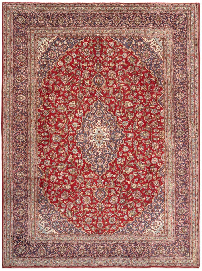 Detail image of 9' 7 x 12' 9 Mashad Rug