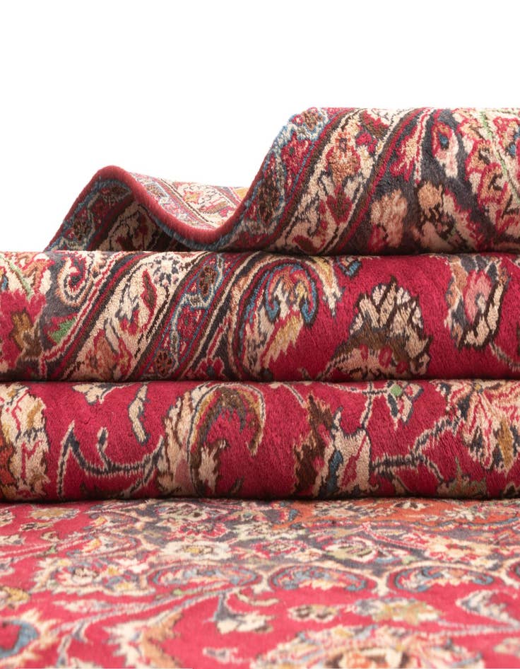 Detail image of 9' 5 x 12' 2 Mashad Rug
