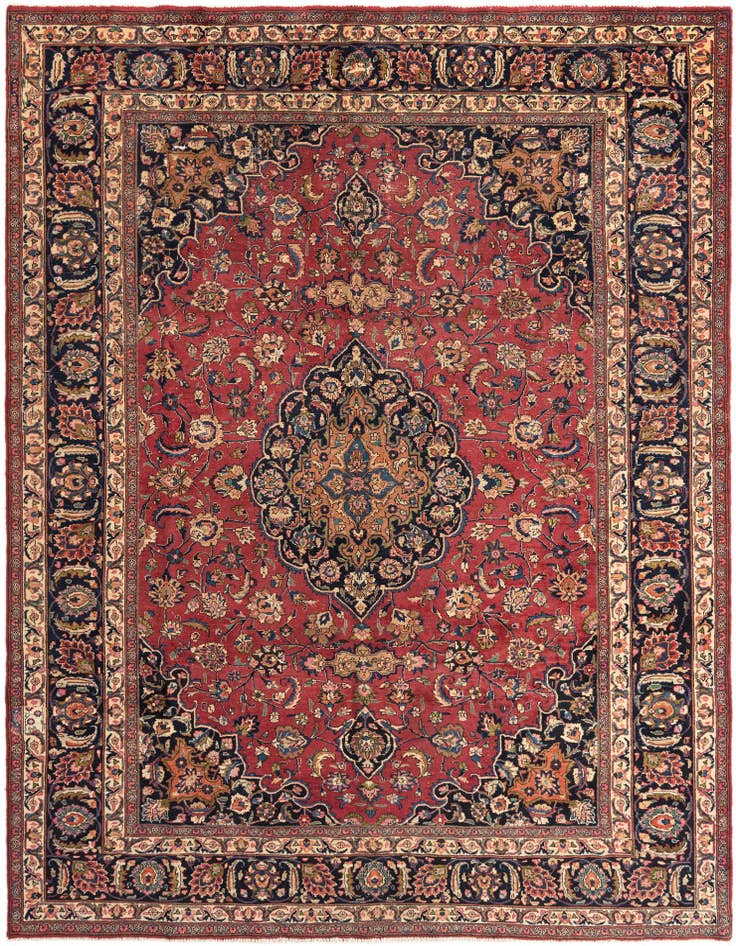 Detail image of 8' 2 x 10' 8 Mashad Rug