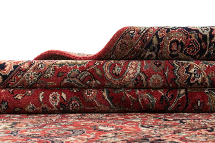 5' 9 x 8' 1 Hand Knotted Mashad Oriental Wool Rug