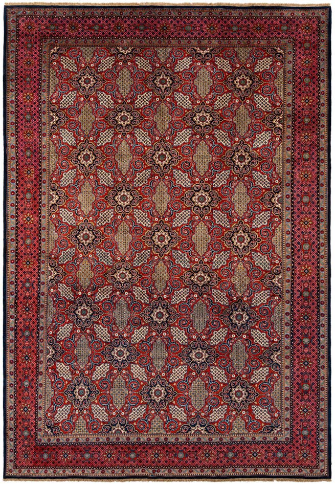 Detail image of 9' 7 x 13' 5 Mashad Rug