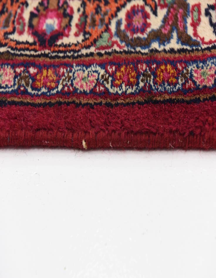 Detail image of 9' 10 x 12' 10 Hand Knotted Mashad Persian Wool Rug