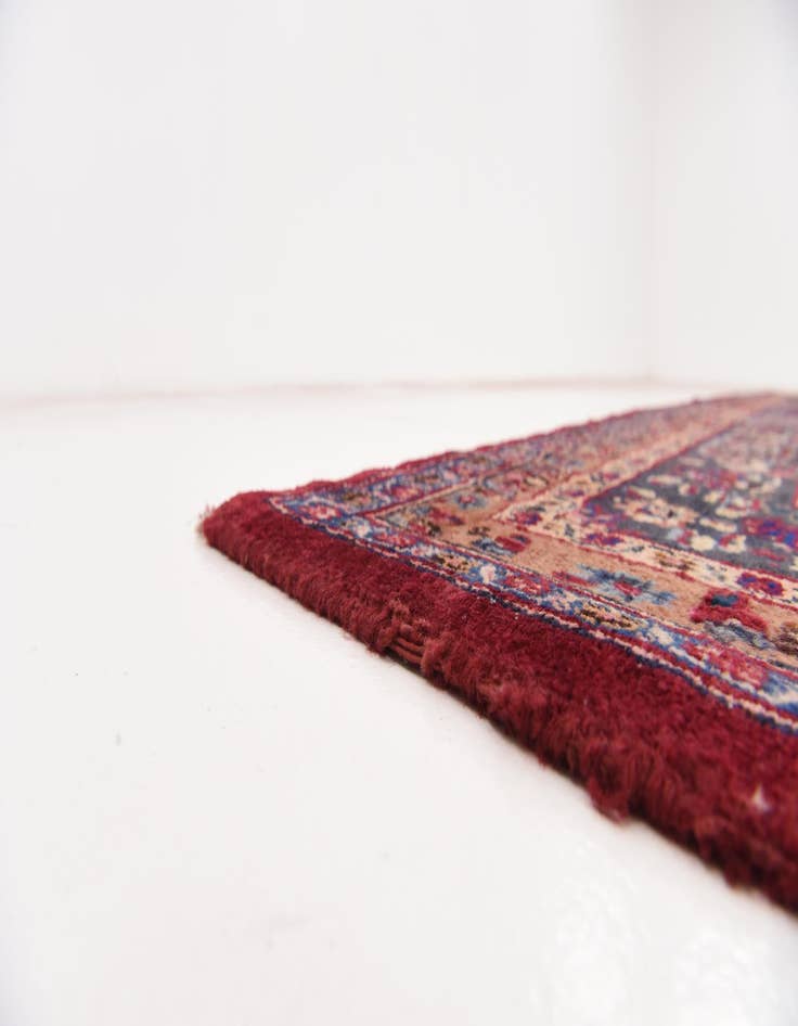 Detail image of 9' 10 x 12' 2 Hand Knotted Mashad Persian Wool Rug