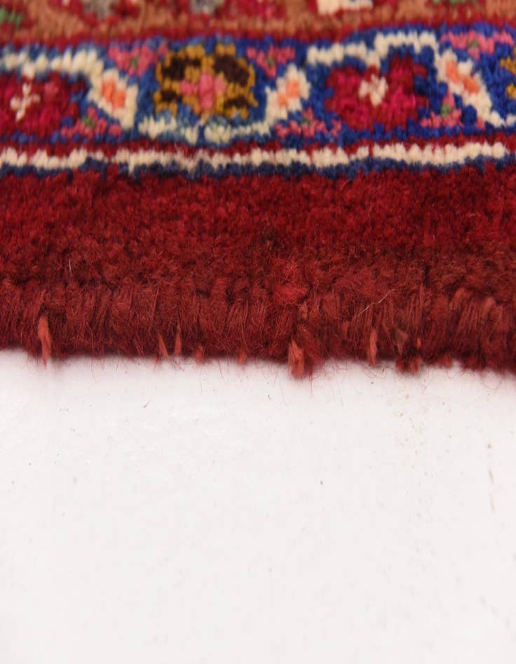Detail image of 9' 7 x 13' 3  Hand Knotted Mashad Persian Wool Rug