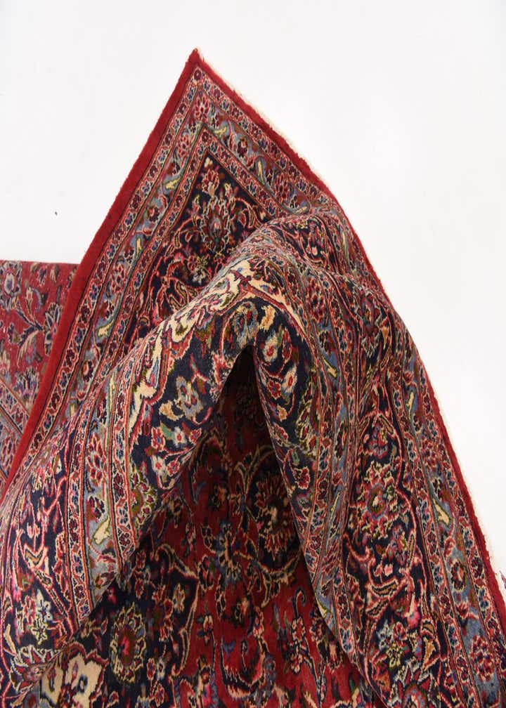 9' 9 x 12' 9 Hand Knotted Mashad Persian Wool Rug