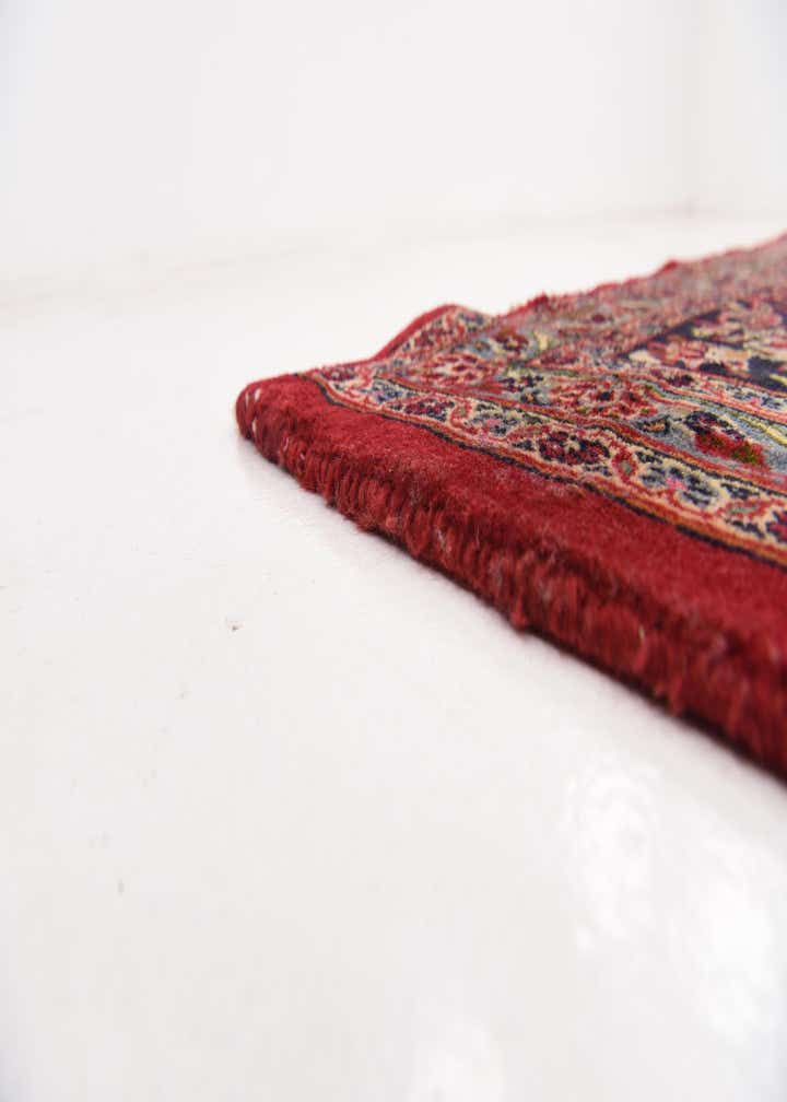 9' 9 x 12' 9 Hand Knotted Mashad Persian Wool Rug