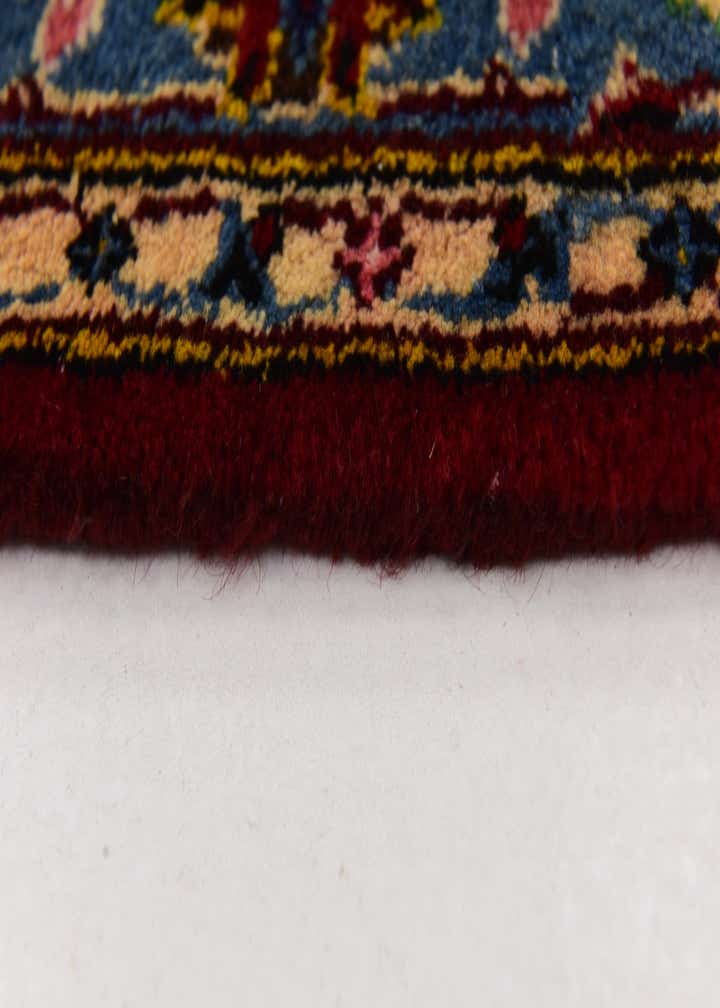 9' 10 x 13' 3 Hand Knotted Mashad Persian Wool Rug