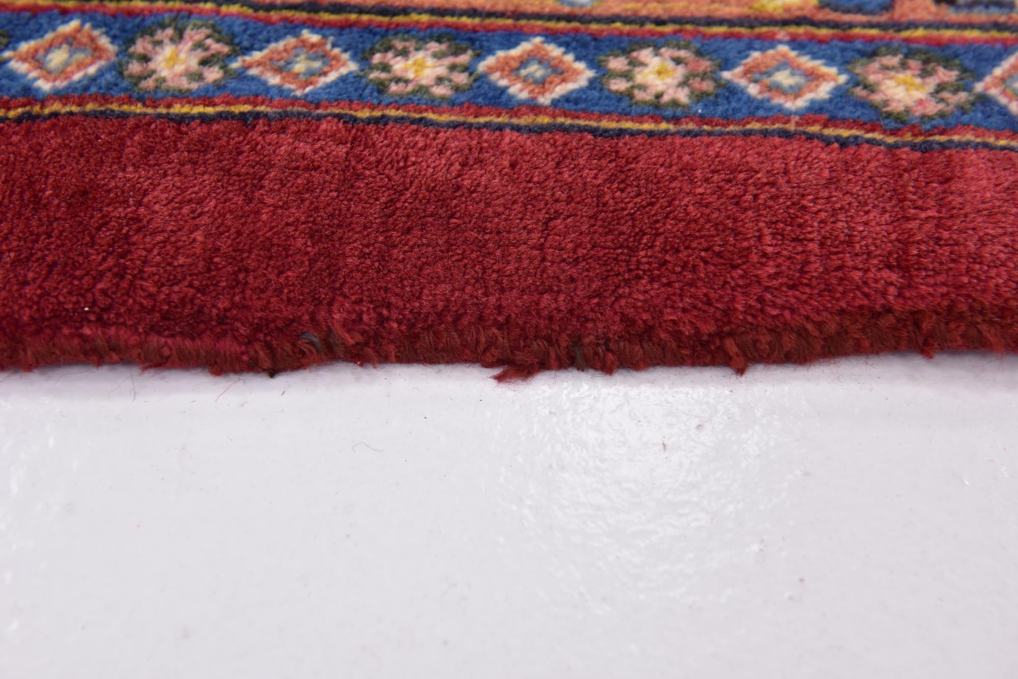9' 6 x 13' Hand Knotted Mashad Persian Wool Rug