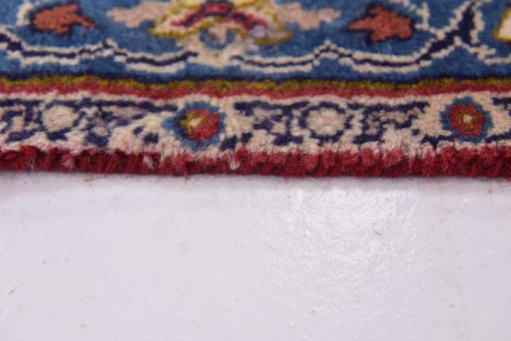 9' 3 x 12' 5 Hand Knotted Mashad Persian Wool Rug