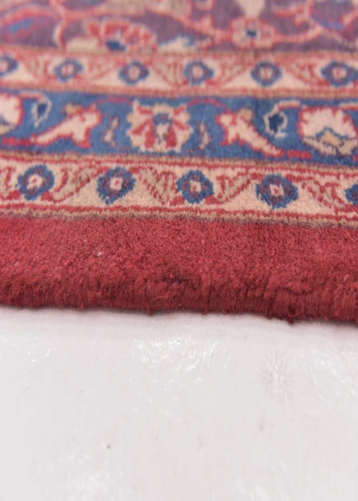 9' 8 x 13' Hand Knotted Mashad Persian Wool Rug