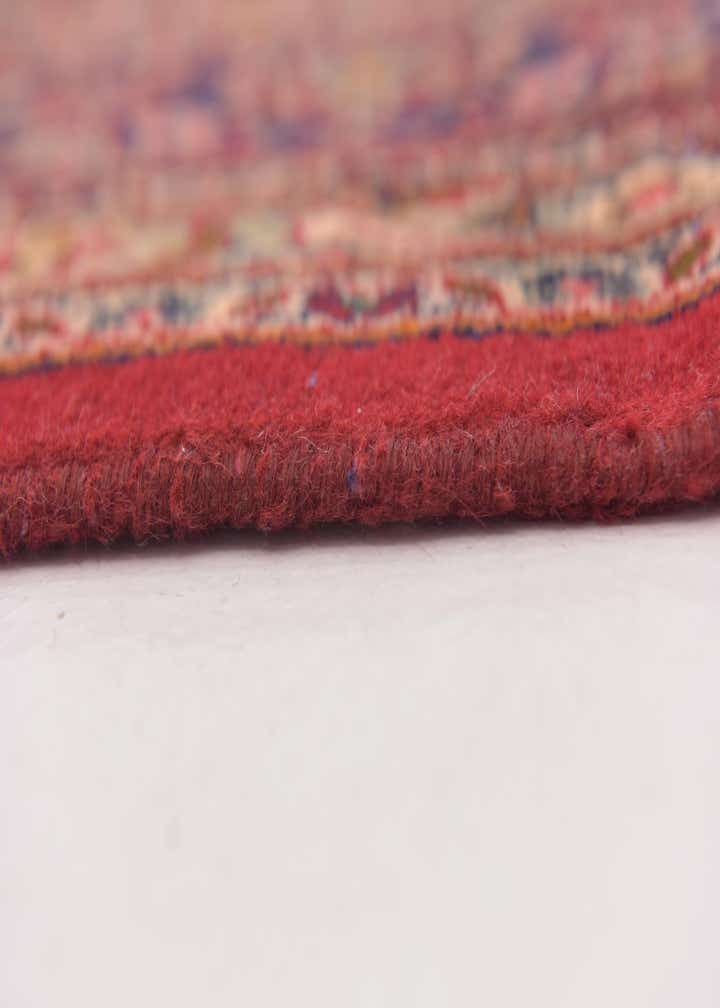9' 9 x 12' 7 Hand Knotted Mashad Persian Wool Rug