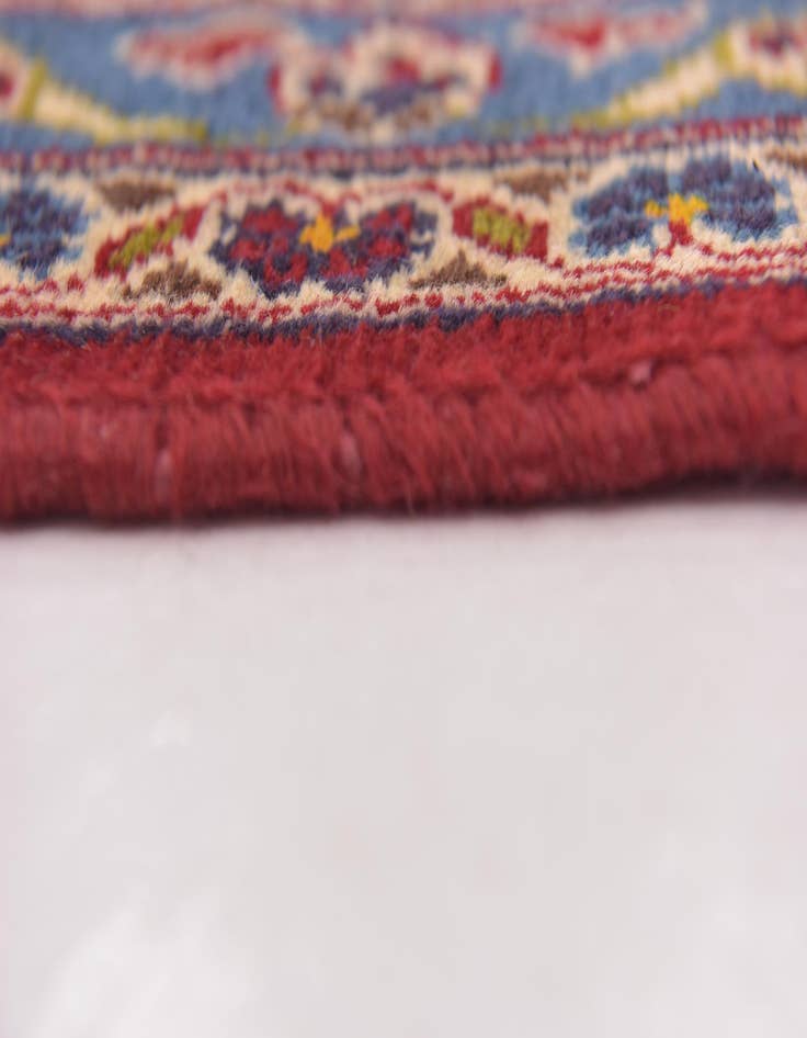 Detail image of 9' 6 x 12' 10  Hand Knotted Mashad Persian Wool Rug