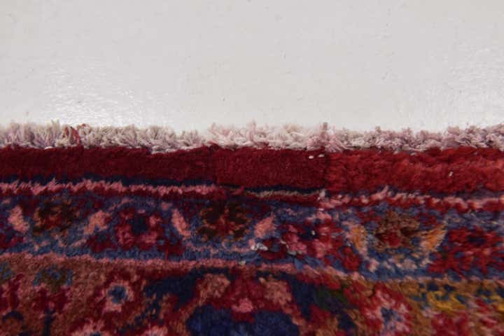 9' 7 x 12' 7 Hand Knotted Mashad Persian Wool Rug