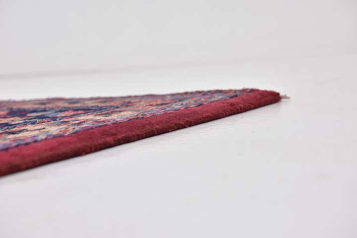 9' 7 x 12' 7 Hand Knotted Mashad Persian Wool Rug