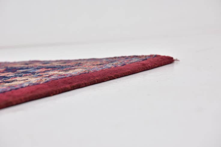 Detail image of 9' 7 x 12' 7 Hand Knotted Mashad Persian Wool Rug