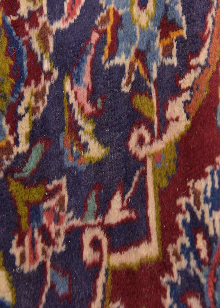 9' 8 x 12' 10 Hand Knotted Mashad Persian Wool Rug