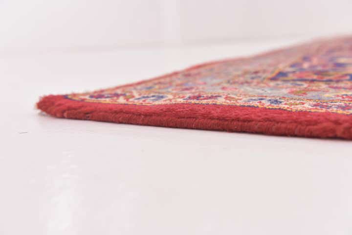 9' 7 x 13' 4 Hand Knotted Mashad Persian Wool Rug