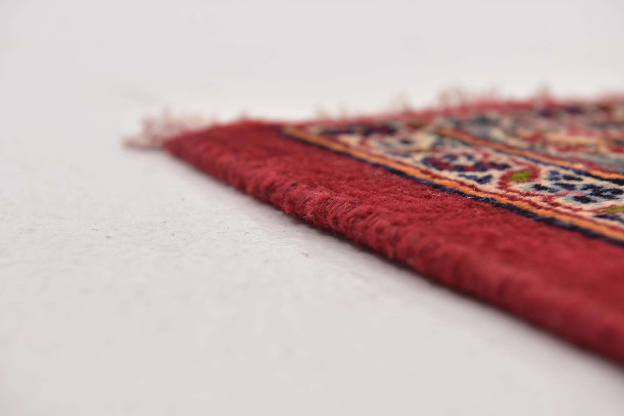 9' 9 x 12' 9 Hand Knotted Mashad Persian Wool Rug