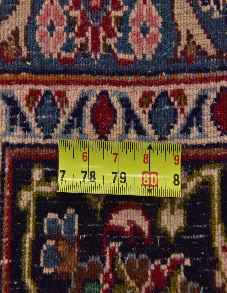 Detail image of 9' 10 x 12' 9  Hand Knotted Mashad Persian Wool Rug