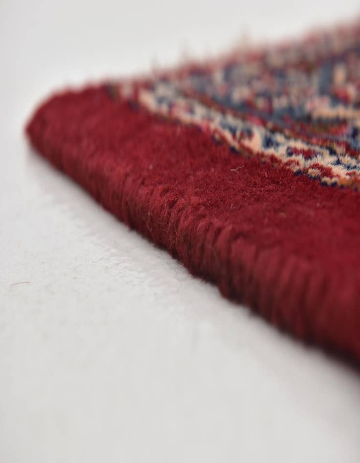 Detail image of 9' 10 x 12' 9  Hand Knotted Mashad Persian Wool Rug