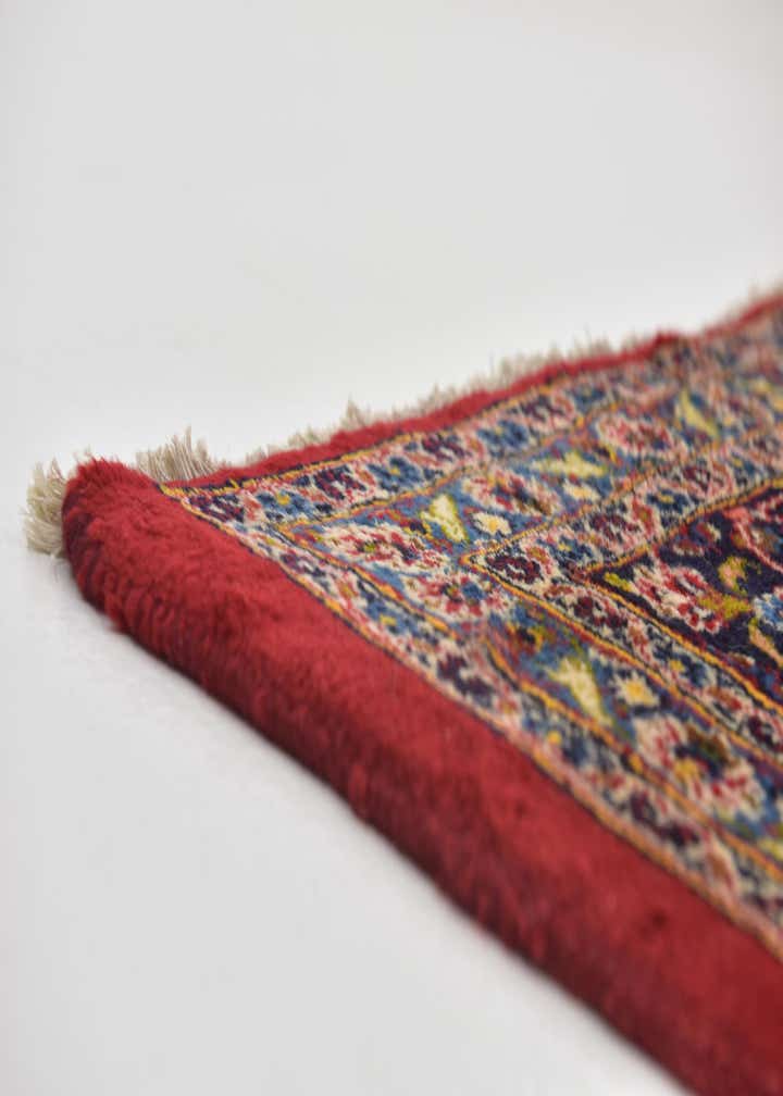 9' 9 x 12' 9 Hand Knotted Mashad Persian Wool Rug