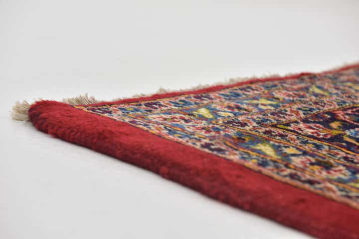 9' 9 x 12' 9 Hand Knotted Mashad Persian Wool Rug