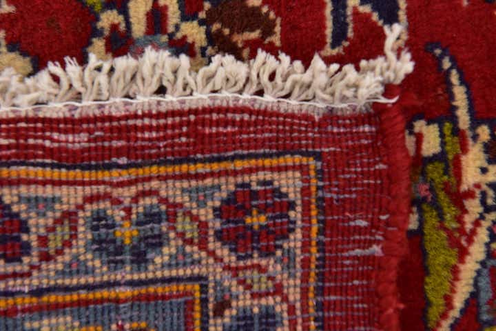 9' 8 x 12' 8 Hand Knotted Mashad Persian Wool Rug