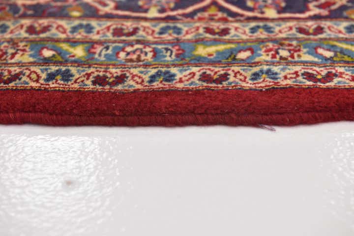 9' 8 x 12' 8 Hand Knotted Mashad Persian Wool Rug