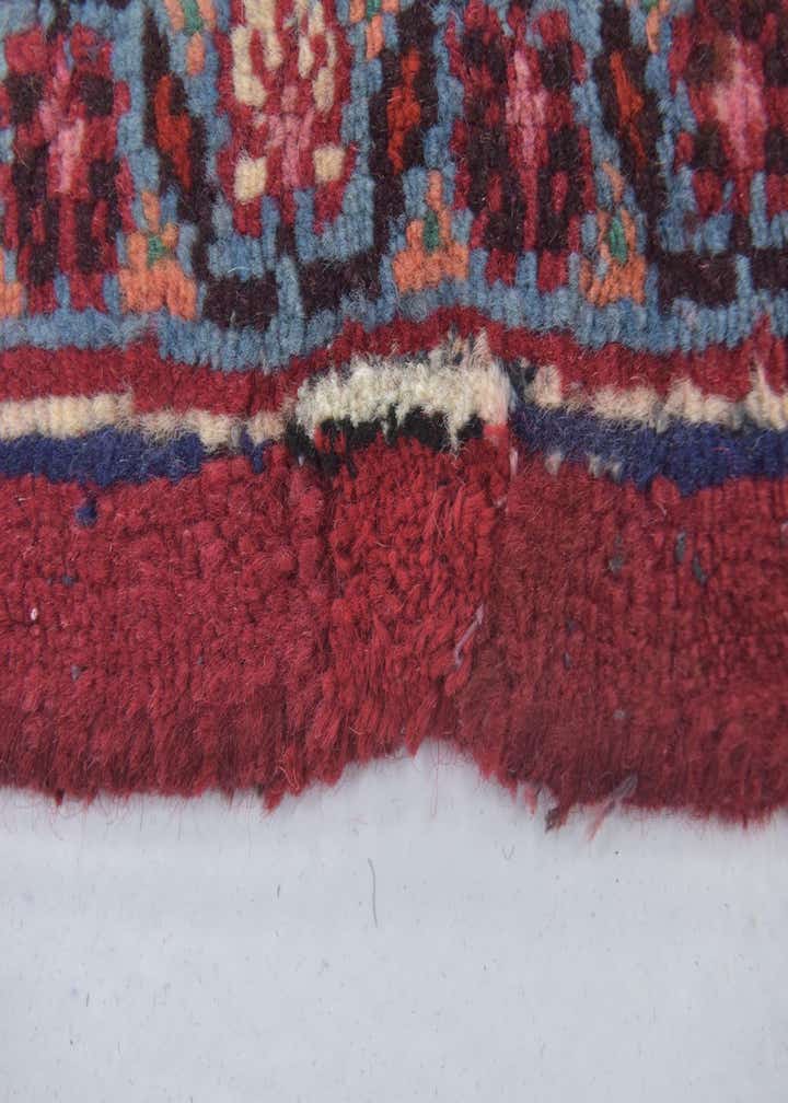 9' 8 x 13' 2 Hand Knotted Mashad Persian Wool Rug
