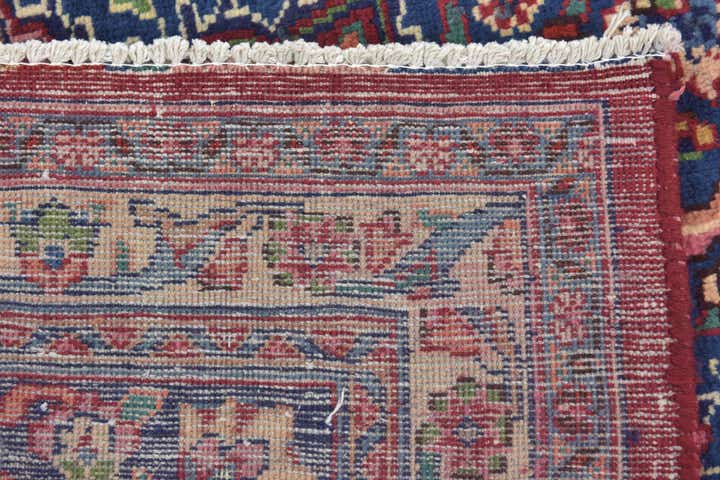 9' 8 x 13' 2 Hand Knotted Mashad Persian Wool Rug