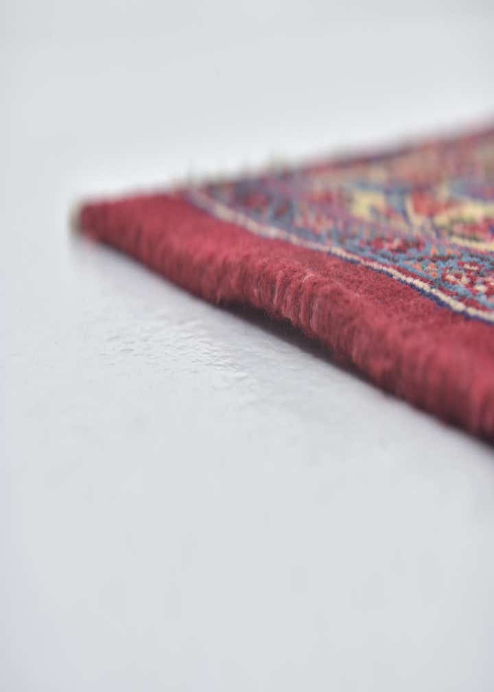 9' 8 x 13' 2 Hand Knotted Mashad Persian Wool Rug