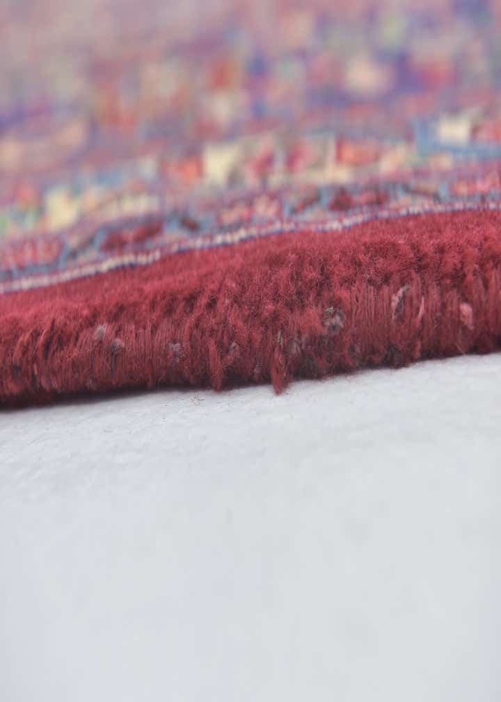 9' 8 x 13' 2 Hand Knotted Mashad Persian Wool Rug