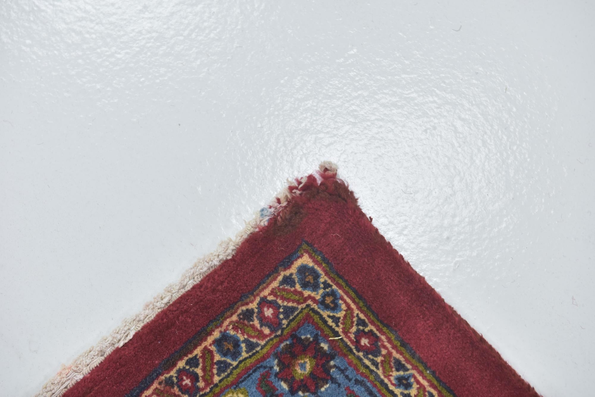 9' 6 x 13' Hand Knotted Mashad Persian Wool Rug